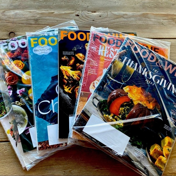 Lot of 6 Magazine FOOD and Wine March April May July September October November - Picture 2 of 13